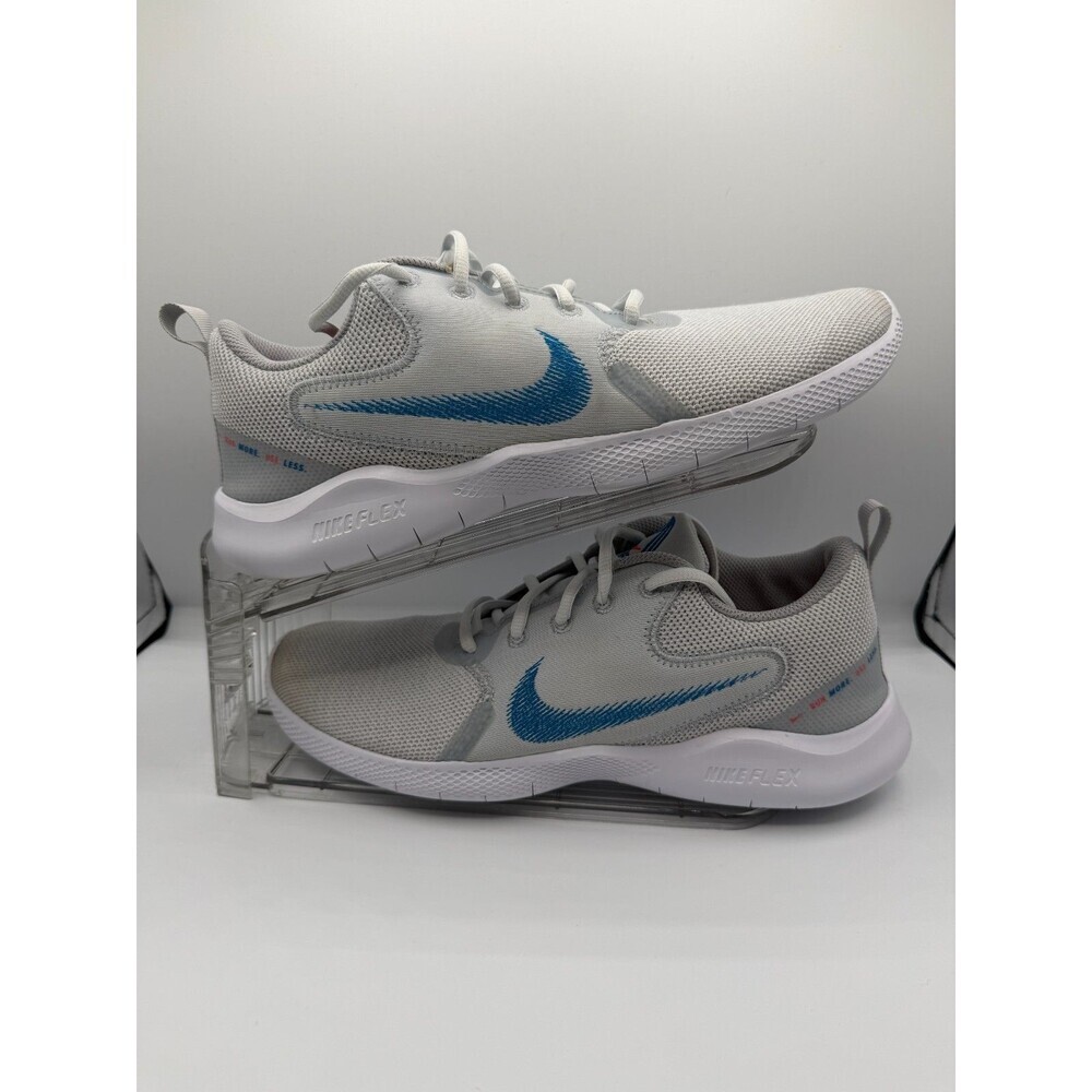 Size 10.5 - Nike Flex Experience Run 10 Pure Platinum Imperial Blue 2021